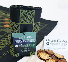 Bandana Travel Chess & Checkers