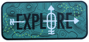 Explore Topo Sticker