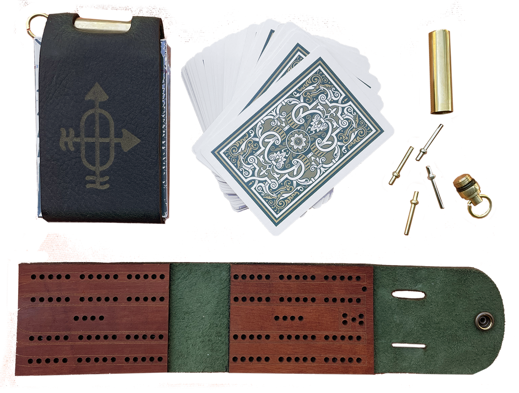 Leather Travel Cribbage - Collector's Edition